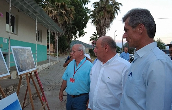 Beşkaza yangınlara karşı tek yürek!