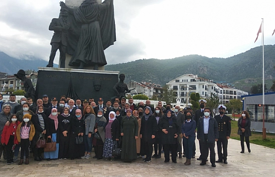 Fethiye Gaziler Derneği'ne Tokat'tan Anlamlı Ziyaret