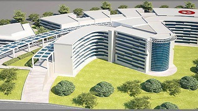 TIP FAKÜLTESİ HASTANESİ TEMELİ ATILIYOR