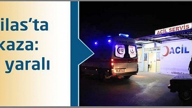 Milas'ta kaza: 1 yaralı