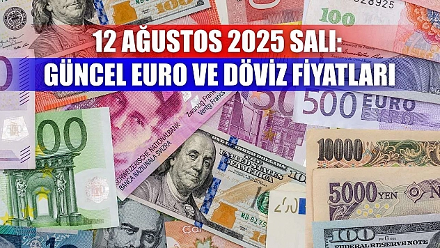 12 Ağustos 2025 Salı: Güncel Euro ve Döviz Fiyatları