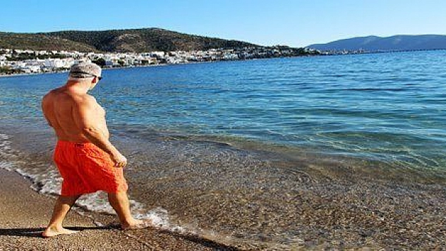 TÜRKİYE'DE KAR ÇİLESİ, BODRUM'DA DENİZ KEYFİ…