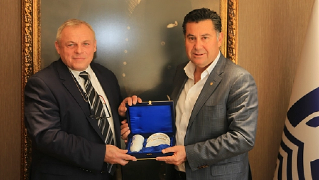 BAŞKONSOLOS VEDA ZİYARETİNDE BULUNDU...