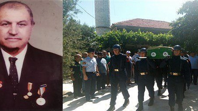 Kore Gazimiz Aras toprağa verildi