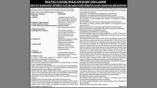 FETHİYE DEVLET HASTANESİ