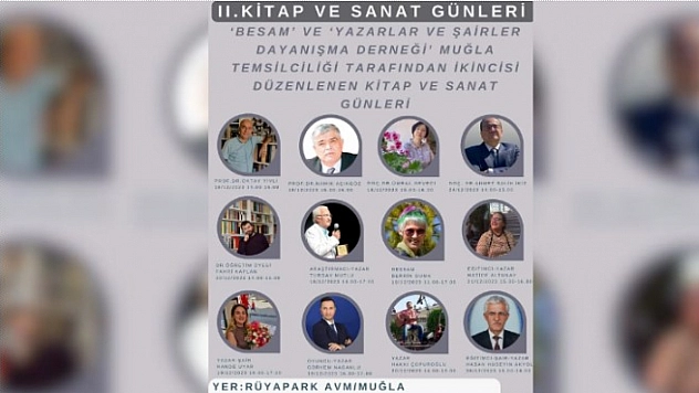 2. Kitap ve Sanat günleri başlıyor