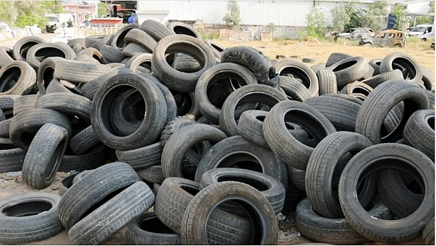 20 Ton Atık Lastik Geri Dönüşüme Kazandırıldı