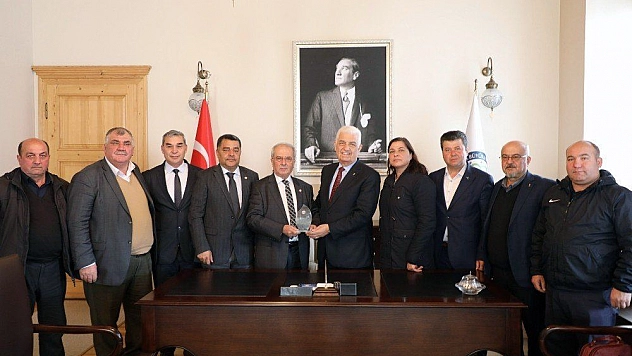 Muhtarlardan Başkan Gürün'e Teşekkür