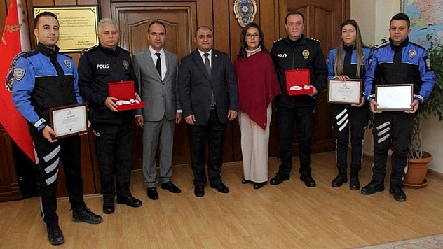 Kızılay'dan Muğla polisine teşekkür