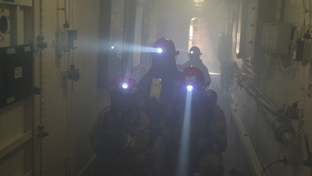 Mavi Vatan-2019'da gerçeğini artmayan yangın tatbikatı