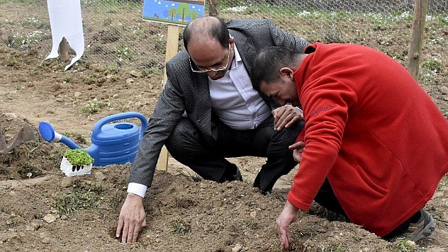 '48 Muğla 48' Proje'sinin ilk tohumları toprakla buluştu