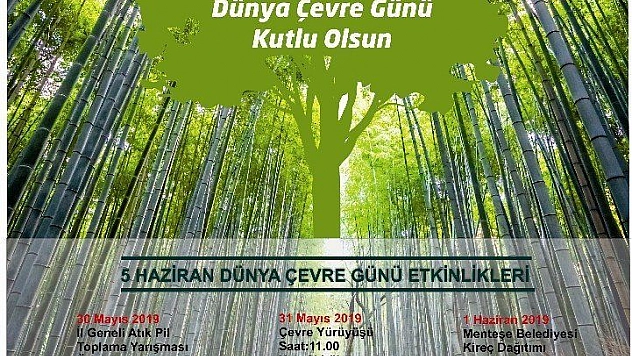 Menteşe Belediyesinden Çevre Günü etkinliği