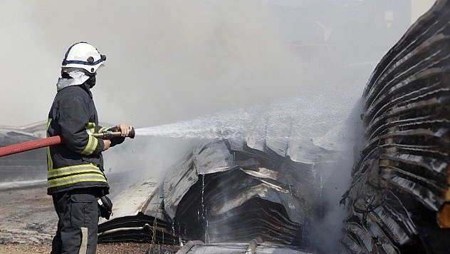 Fethiye'de korkutan yangın