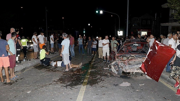 Fethiye'de trafik kazası: 2 yaralı