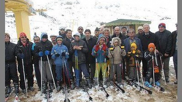 SEKİ-ERENDAĞI  KAYAK TESİSLERİ  MUĞLA VALİSİ TARAFINDAN HİZMETE AÇILDI