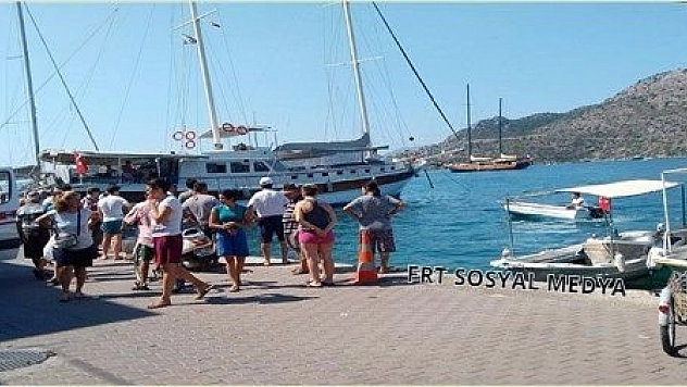 Motoryat kazasında kaptan ve gemicinin ifadesi alındı