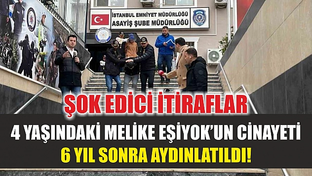 4 yaşındaki Melike Eşiyok'un cinayeti 6 yıl sonra aydınlatıldı! Şok edici itiraflar