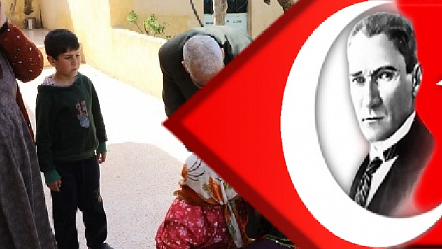 Afrin'de bayıltan buluşma