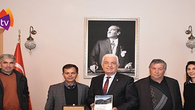 Muhtarlardan Başkan Gürün'e teşekkür ziyareti