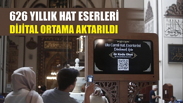 626 yıllık hat eserleri dijital ortama aktarıldı
