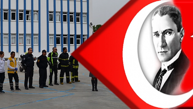 ÖĞRENCİLERDE TATBİKATLA DEPREM BİLİNCİ SAĞLANDI