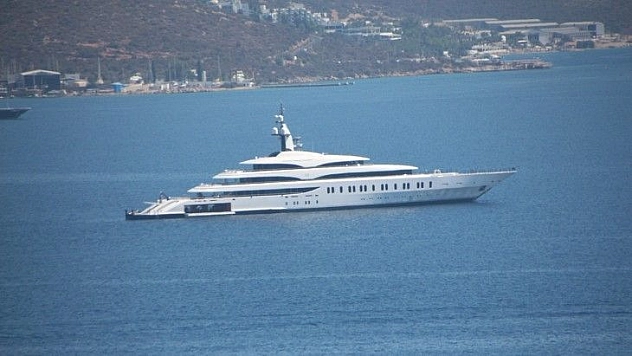 Avustralyalı milyarderin yatı Bodrum'da