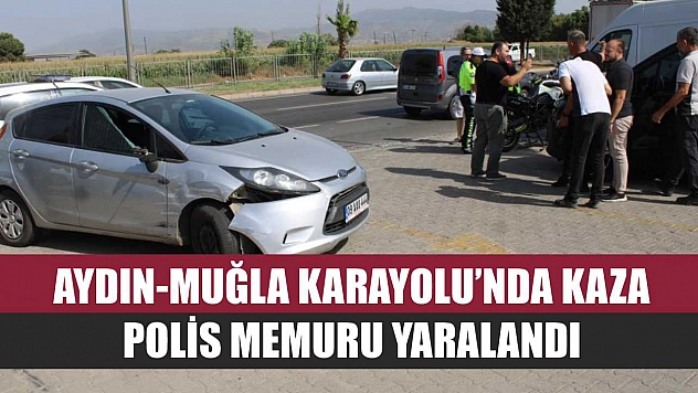 Aydın-Muğla Karayolu'nda Kaza: Polis Memuru Yaralandı
