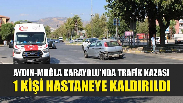 Aydın-Muğla Karayolu'nda Trafik Kazası: 1 Kişi Hastaneye Kaldırıldı
