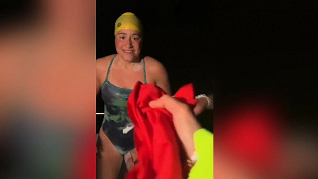 Aysu Türkoğlu, Cook Boğaz geçişini tamamladı