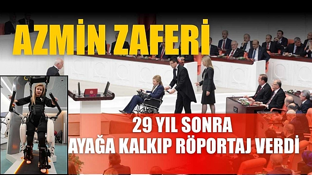 Azmin zaferi...29 yıl sonra ayağa kalkıp röportaj verdi