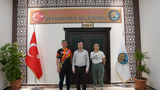 Başarılı sporculardan Başkan Otgöz'e teşekkür
