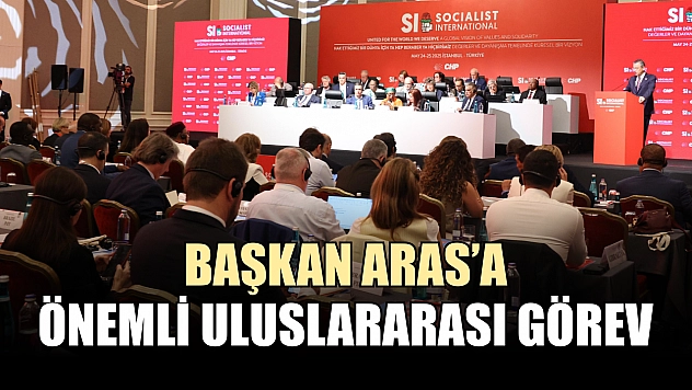 Başkan Aras'a Önemli Uluslararası Görev