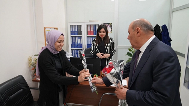 Başkan Otgöz kadınları unutmadı