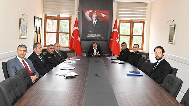 Bayram Tedbirleri Toplantısı Gerçekleştirildi