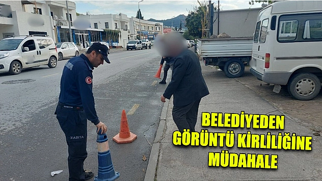 Belediyeden görüntü kirliliğine müdahale