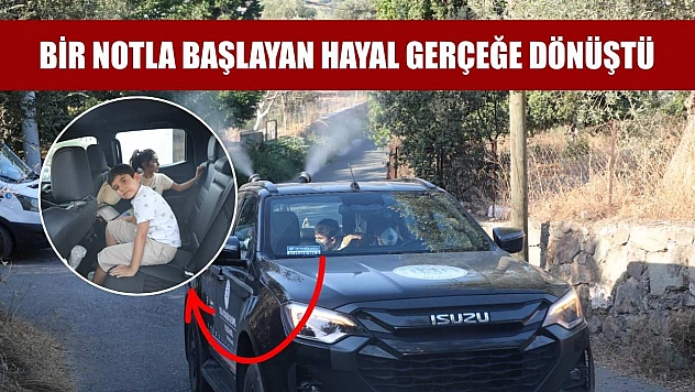 Bir Notla Başlayan Hayal Gerçeğe Dönüştü