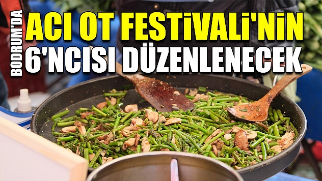 Bodrum'da Acı Ot Festivali'nin 6'ncısı düzenlenecek