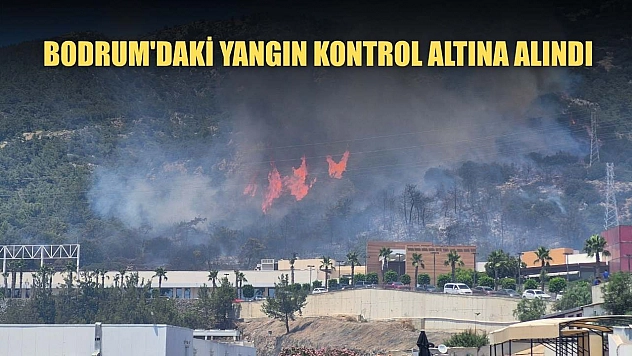 Bodrum'daki yangın kontrol altına alındı