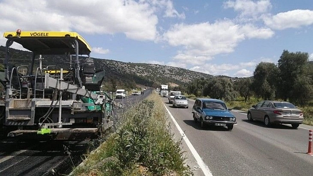 Bodrum-Milas Karayolu'nda çalışmaların bir an önce tamamlanması bekleniyor