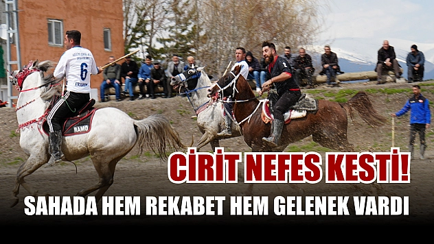Cirit nefes kesti! Sahada hem rekabet hem gelenek vardı