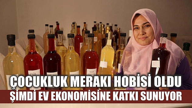 Çocukluk merakı hobisi oldu şimdi ev ekonomisine katkı sunuyor