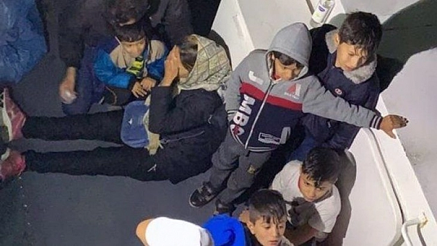 Datça'da 37 düzensiz göçmen yakalandı