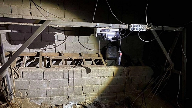 Define operasyonu! 40 metre derinlikte kuyu açıp, asansör sistemi kurmuşlar