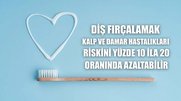 Diş fırçalamak kalp ve damar hastalıkları riskini yüzde 10 ila 20 oranında azaltabilir