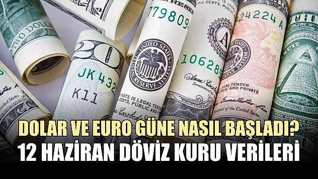 Dolar ve Euro Güne Nasıl Başladı? 12 Haziran Döviz Kuru Verileri