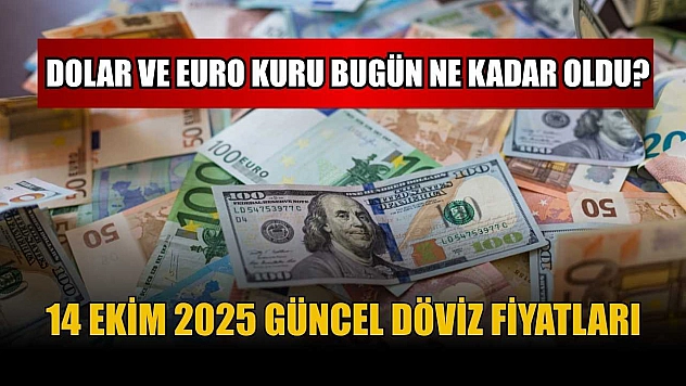Dolar ve Euro Kuru bugün ne kadar oldu?  14 Ekim 2025 Güncel Döviz Fiyatları