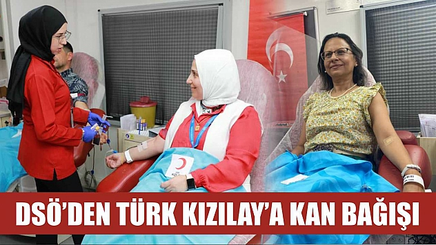 DSÖ'den Türk Kızılay'a kan bağışı
