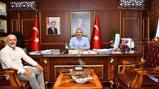 Dündar'dan, Kaymakam Karaman'a Ziyaret