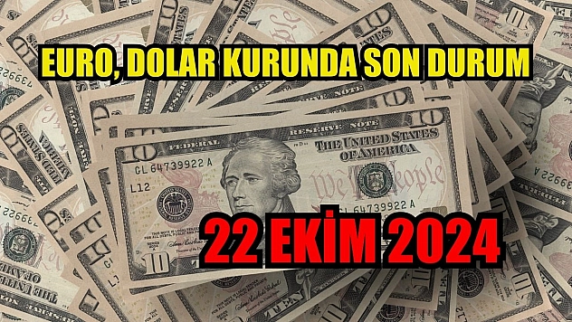Euro, Dolar kurunda son durum 22 Ekim 2024
