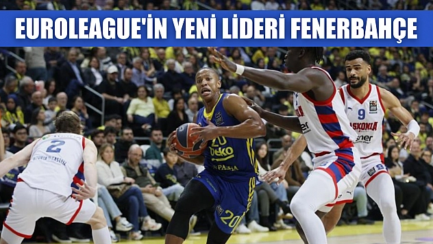 Euroleague'in yeni lideri Fenerbahçe